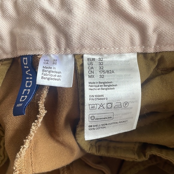 Brown H&M Pants Size 32 - Picture 6 of 7